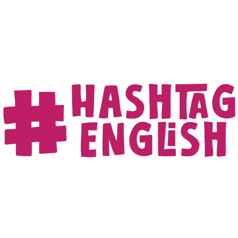 Hashtag English Logo